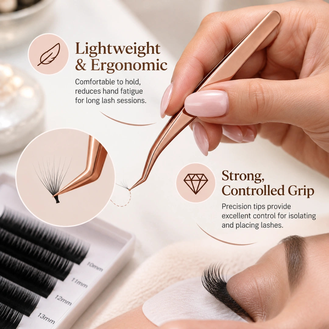 Glamor Gold Tweezers