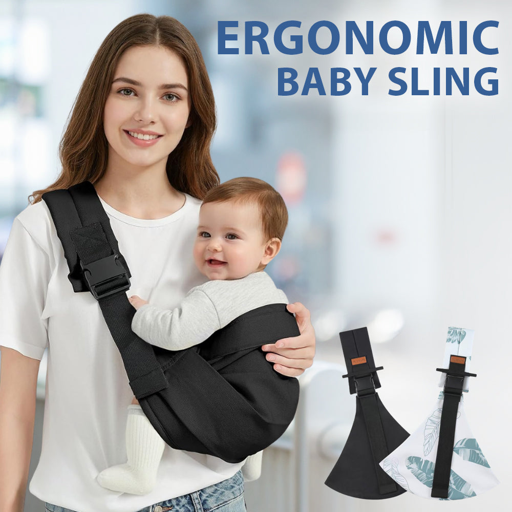 Ergonomic Baby Sling - Hands-Free, Pain-Free Carrier
