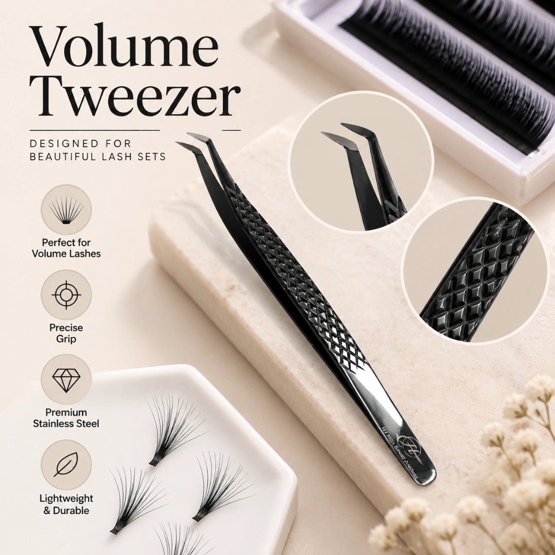 Glamor Black Tweezers