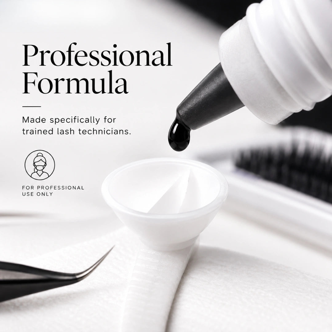 Super Fast Black Lash Glue – 0.18 oz | 1–2 Sec