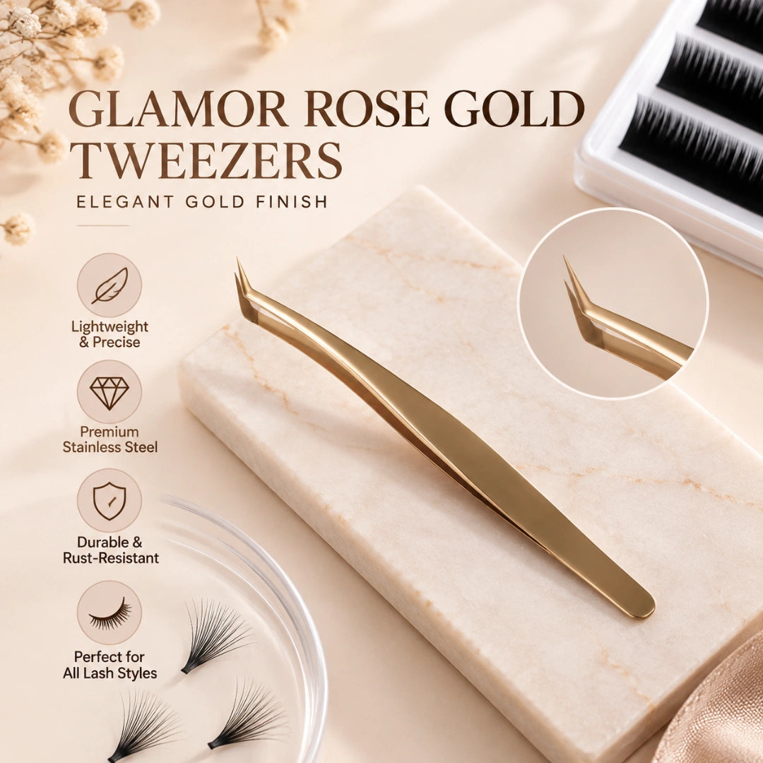 Glamor Gold Tweezers