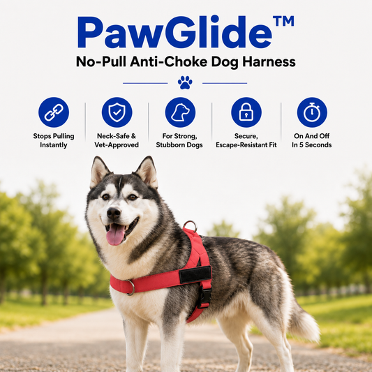 PawGlide™ – No-Pull Comfort Dog Harness