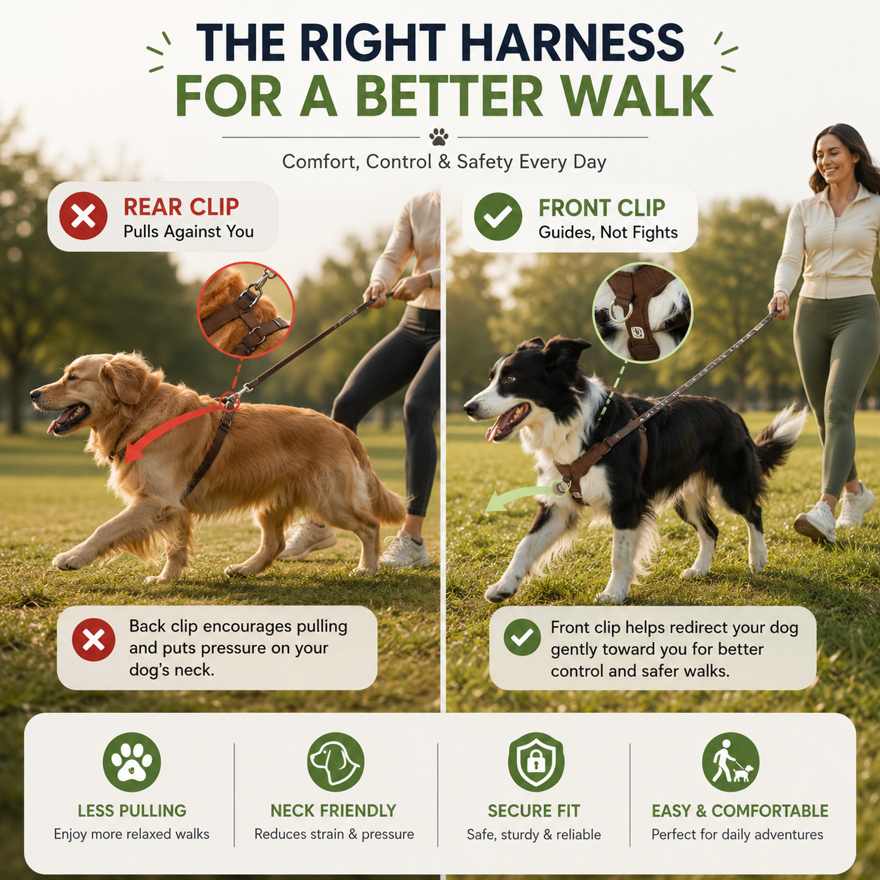PawGlide™ – No-Pull Comfort Dog Harness